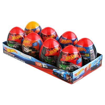 SB BONDY SORPRISE EGG HOT WHEELS 15 8 5GRS