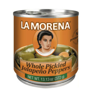 AK LA MORENA WHOLE JALAPENO PEPPERS 12/13.13OZ