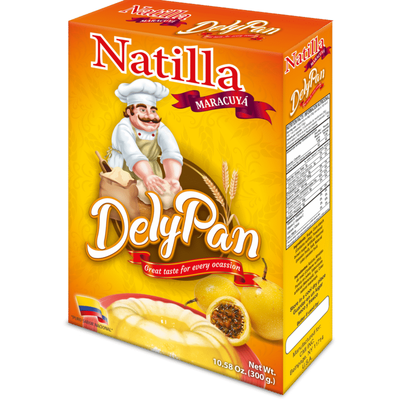 AG DELYPAN  CUSTARD MIXTURE WITH PASSION FRUIT FLAVOR 20/10.5 OZ