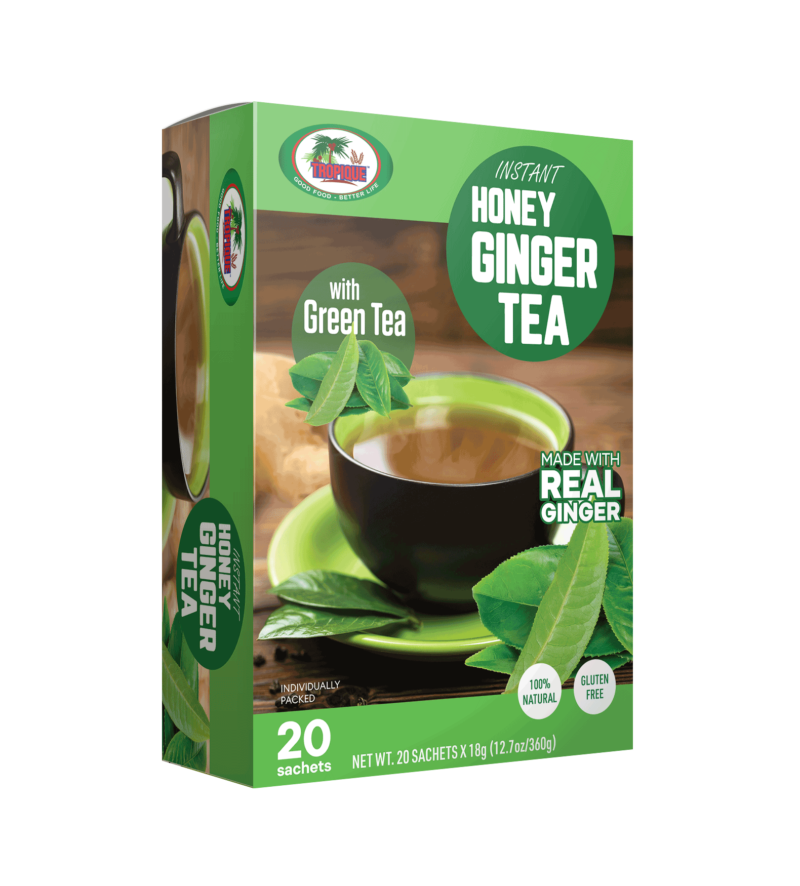 AB TROPIQUE GINGER TEA WITH GREEN TEA 24/20/18 GRS