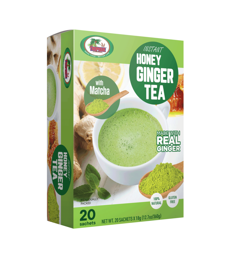 AB TROPIQUE HONEY GINGER TEA WITH MATCHA 24/20/18 GRS