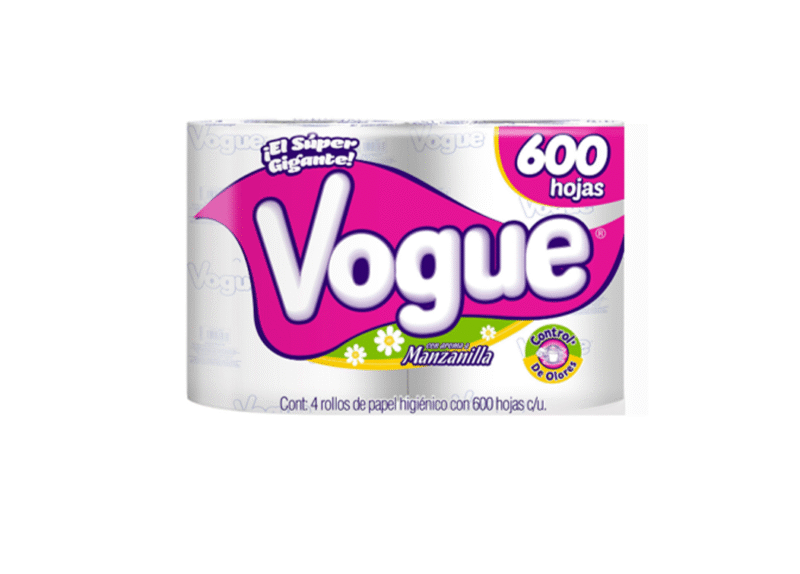 CL PAPEL HIGIENICO VOGUE SUPER GIGANTE 10PACK